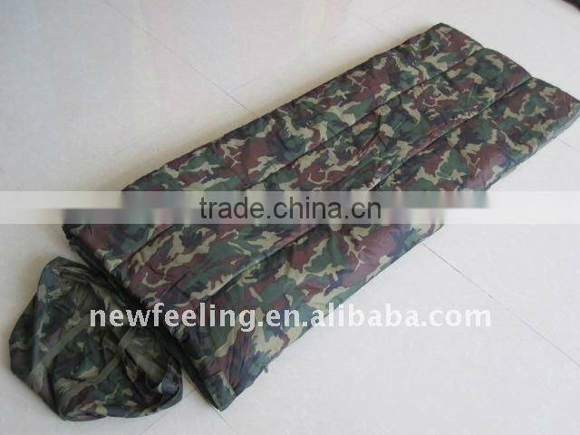 Hood Liner Military Camouflage Sleeping Bag For Field Survival Camping Cold Weather 190 cm / 75"Long