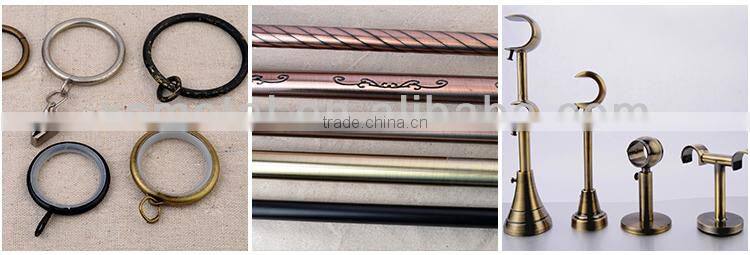 silent curtain rods in roman