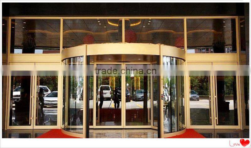 Front door automatic curved doors from china supplier