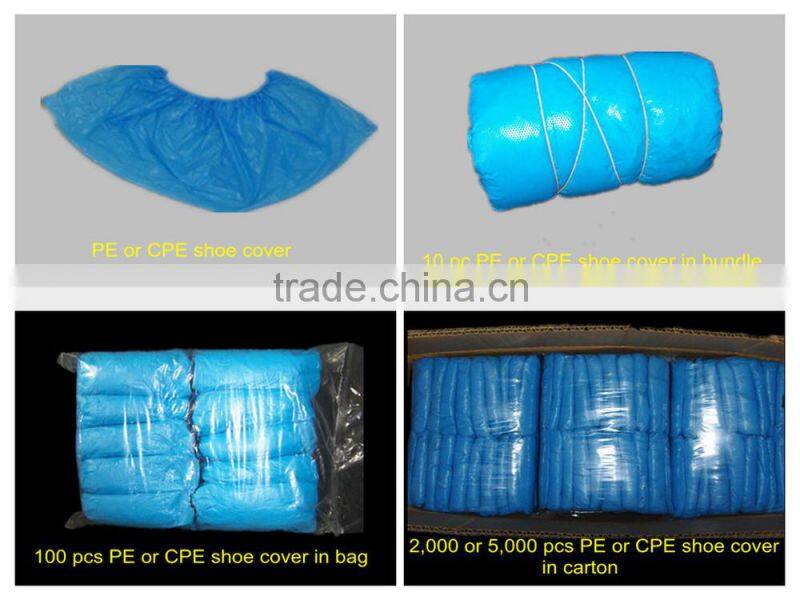 Disposable Polyethylene Shoe Cover
