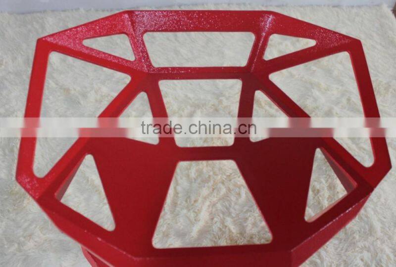 Replica Italian graceful design aluminum stacking Konstantin Grcic Stool one,bar stool one, red color stool one