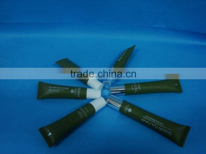 Plastic tube packaging for lipgloss /printed cosmetic plastic soft tube for lip care