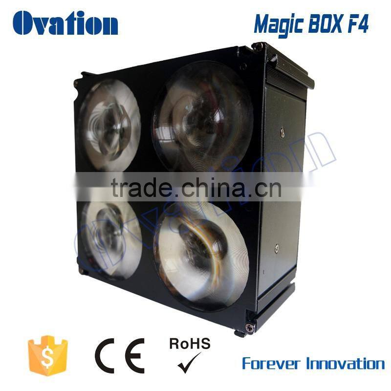 Magic box F4 4*10W RGBW 50W Led wash par light stand-alone Master/slave 50000 hours lifespan