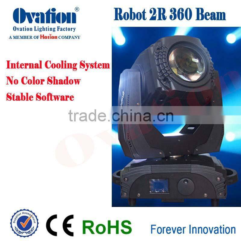 Guangzgou heads stage moving head lighting 120W sharpy 2r beam moving head light