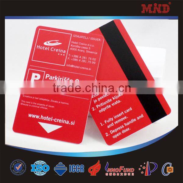 MDC90 Rfid hico card 3 magnetic tracks