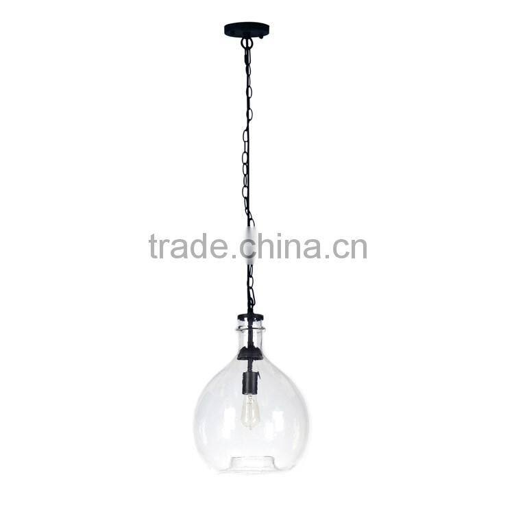 CASAMOTION Indoor Fancy Globe Glass Ball Pendant Light