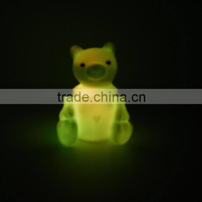 Plastic Honey Bear Plastic Electronic Toys Pvc Vinyl Wild Animal Toy