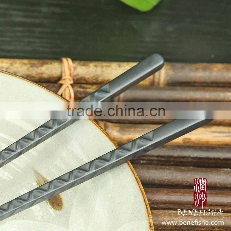 Reusable and Washable PPS Alloy Chopsticks 21/24CM