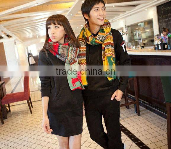 Fashion Knitted Dear Women Winter Scarf