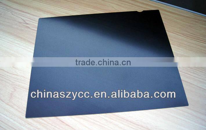 No Bubbles Cheap Price For 20"(16:9)(449mm*o255mm) Lcd Privacy Screen Protector Filter For Lcd Screen