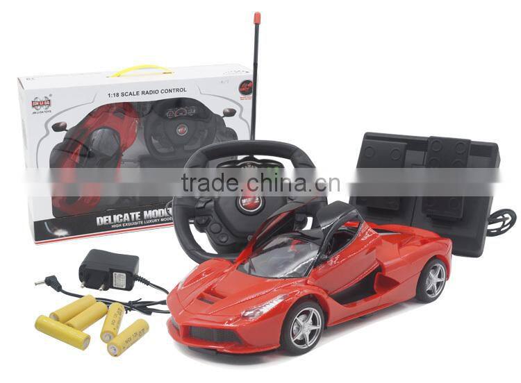 New products 5 channel kids toys rc go karts with pedal operation