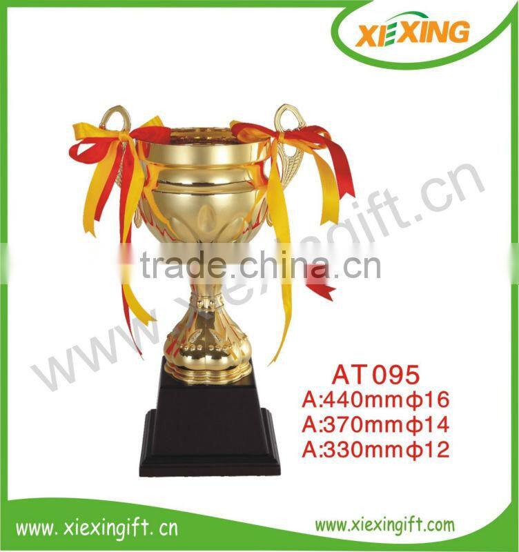 2014 shenzhen custom gold plated champions trophy