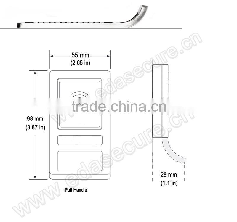 Master Key Electronic Cabinet Door Lock,Spa Cabinet Lock