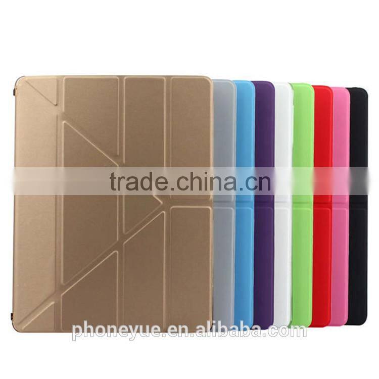 Ultra 4 Shapes Stand Smart Tablet PU Leather Cover Case for iPad 2/3/4