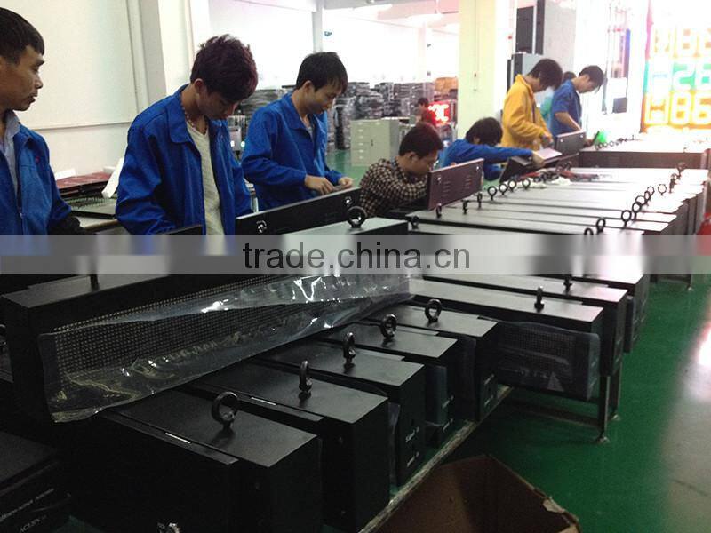 Alibaba store wide dynamic range semi-outdoor led display screen sign