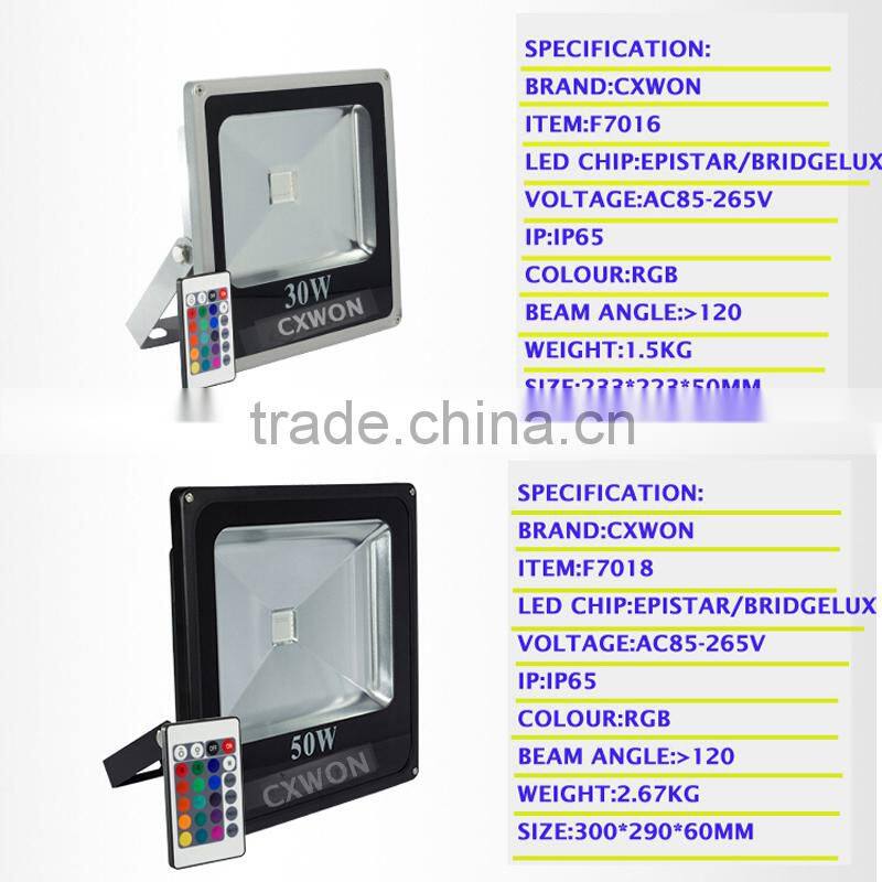 RGB Christmas Decoration Light LED Flood Light 10w
