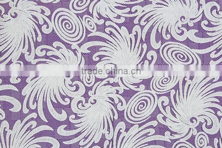 wholesale cheap high quality cotton guipure lace fabric new sample for curtain
