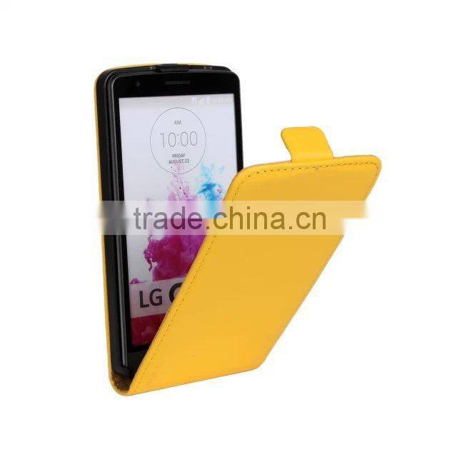 Wholesale Mobile phone case for LG G2,Flip Real leather case for LG G2