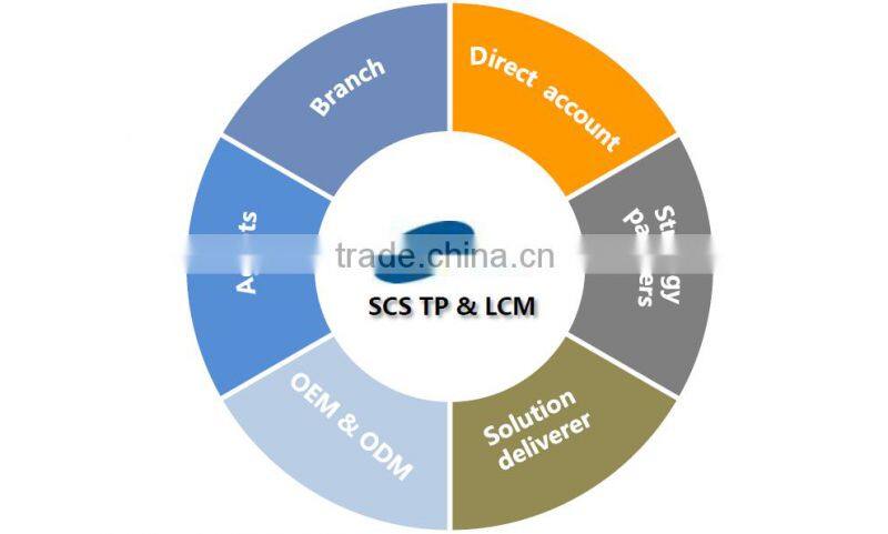 14 inch industrial touch screen with anti-glare treatment