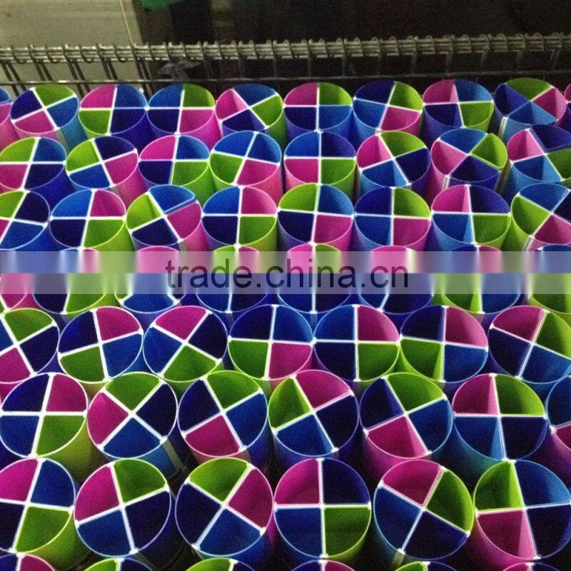 Office & school supplies colourful plastic pencil cup pen holder