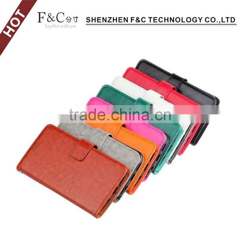 factory wholesale phone case for Huawei P9 , wallet stand leahter case for Huawei P9