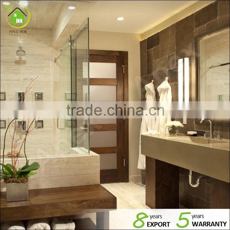 Wood louver door closet doors