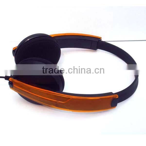 2015 new free samples OEM factory PC Tablet Smart cell phone stereo plastic headphone headsets
