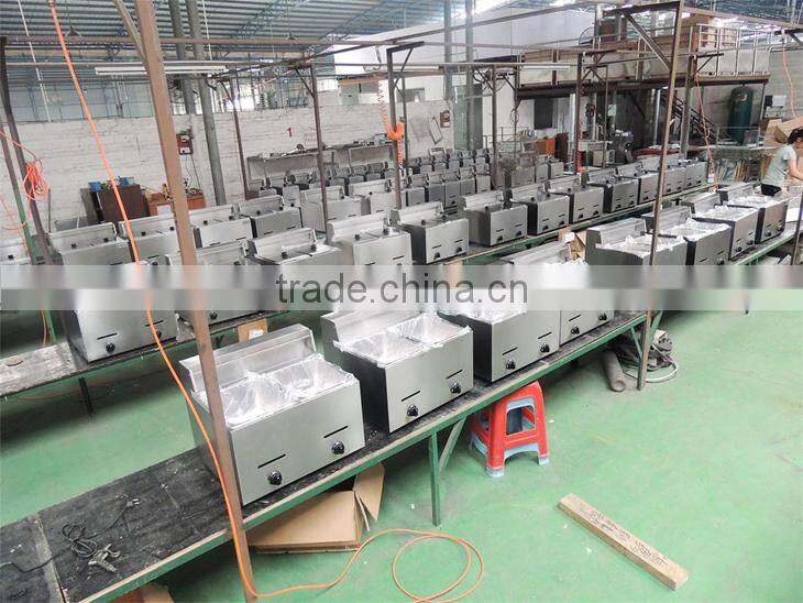 Stainless Steel Cooking Kitchen Hotel Restaurant Equipment Gas Fish Fryer BN-72 China Supplier