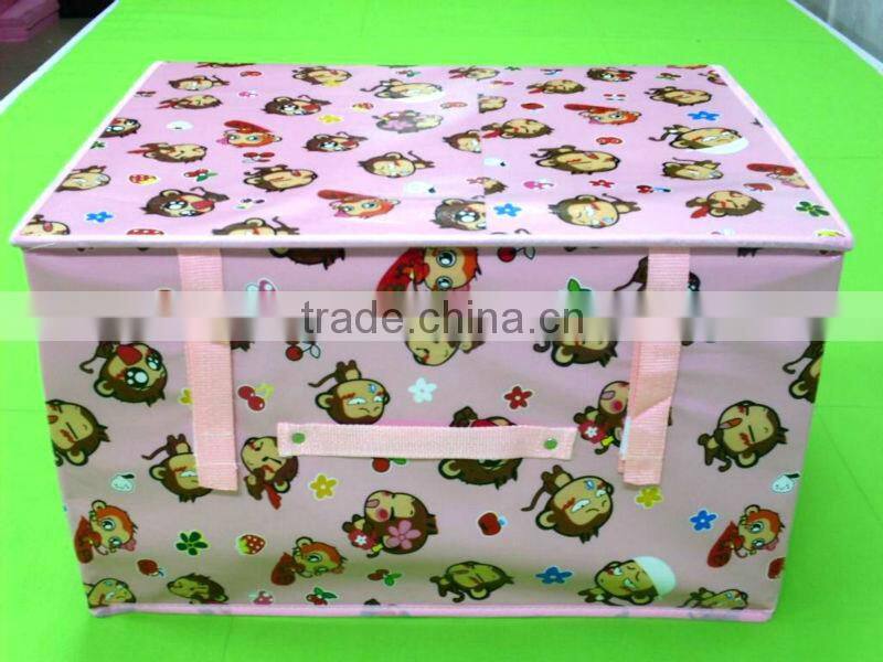 Fashion cheap portable folding Storage Box/Non-woven fabric wardrobe/bedroom wardrobes