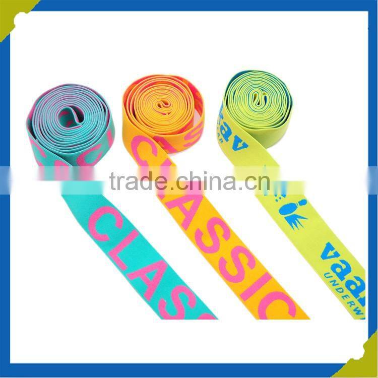 green polyester custom high quality wholesale textile elastic band