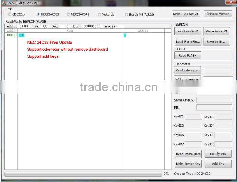 Free Shipping via dhl!!High quality Latest VVDI V3.5.3 VAG Vehicle Diagnostic Interface Open Read Pin/CS ,vvdi key programmer