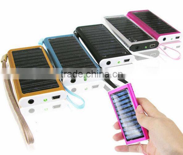 OBOE Low Price 1350mAh Solar Power Bank Charger