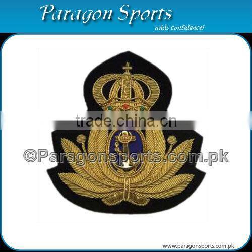 White Star Line Badge Titanic Officer Handmade Bullion Wire Cap Badge