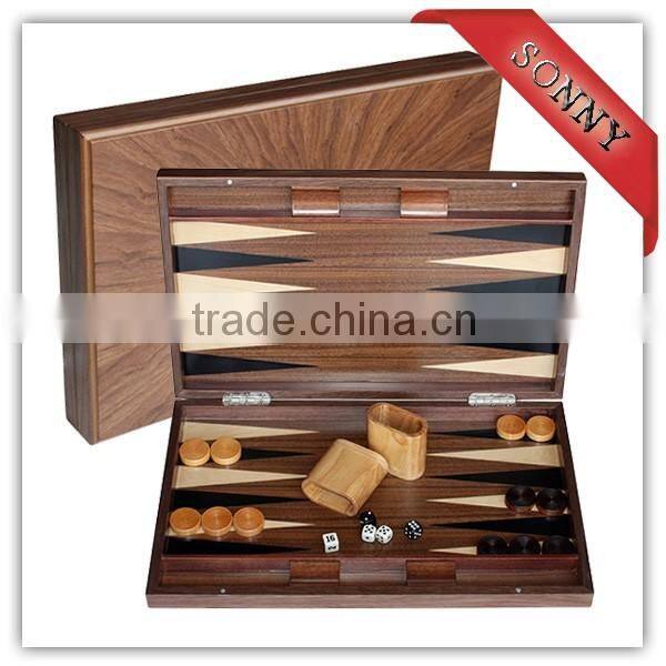 Antique Color Style Wooden Backgammon Set
