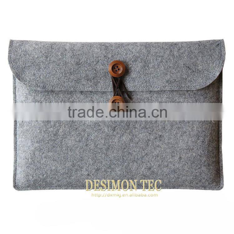 high quality universal envelope felt case for 6 inch tablet pc .cute felt case for 6 inch tablet pc