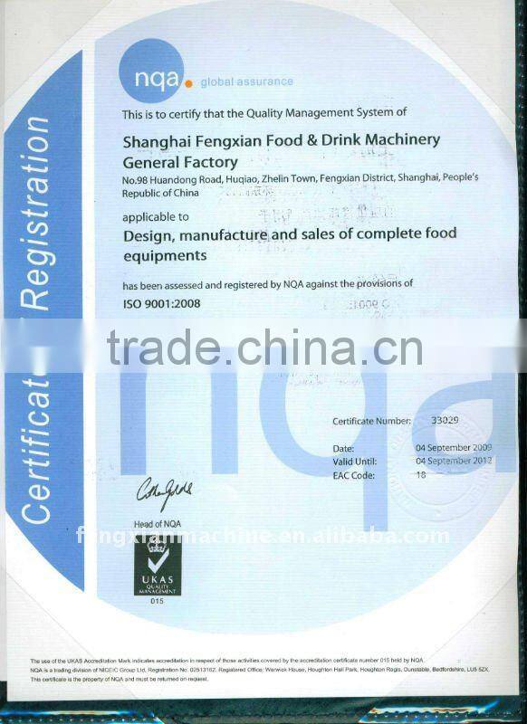 Korean Rice crackers full automatic production line