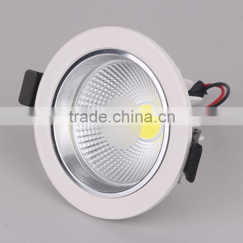 SASO White Round 18W COB LED Ceiling Down Light SAUDI ARAB project down light