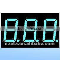 Various color LED display 0.56 inch 3 digits 7 segment