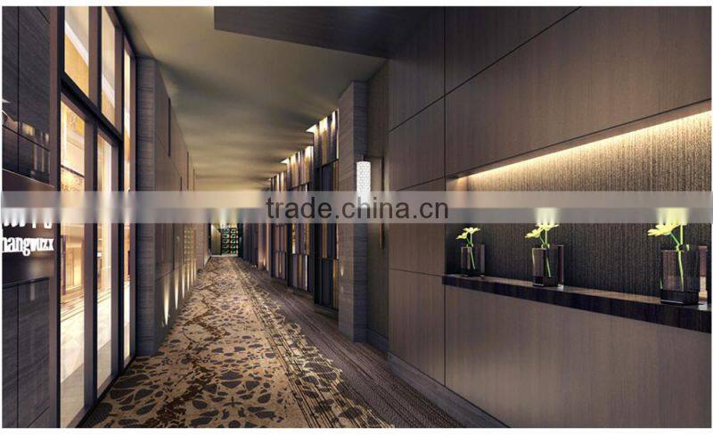 Econimic nylon printed carpet for hotel corridor
