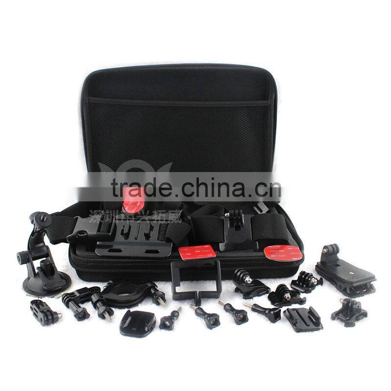 used for gopro accessories set for gopro Combo Kit 27