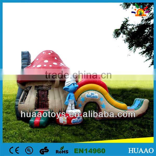 commercial inflatable tropical combo for sale