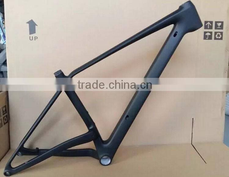 New model 27.5er*3" tyre carbon fiber MTB frame, 27.5+ carbon mountain frame