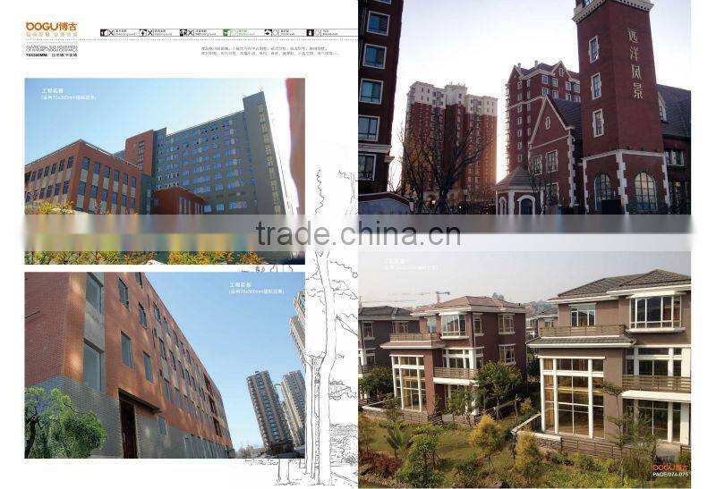 60x240mm Mountain extruded facade exterior wall clay brick