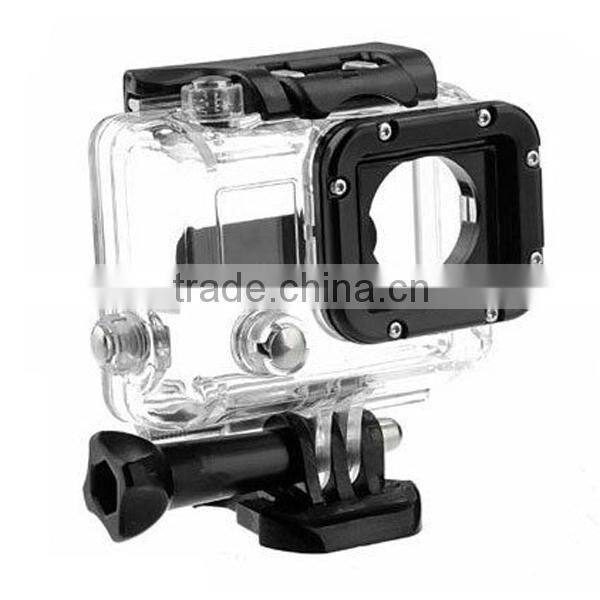 Skeleton Protective Housing Case Open Side for FPV with Lens for GoPro Hero 3