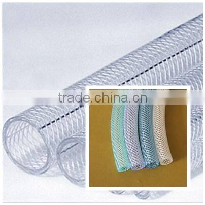 White Braided Reinforced PVC Water Hose
