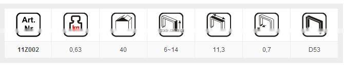 heavy-duty manual stapler gun