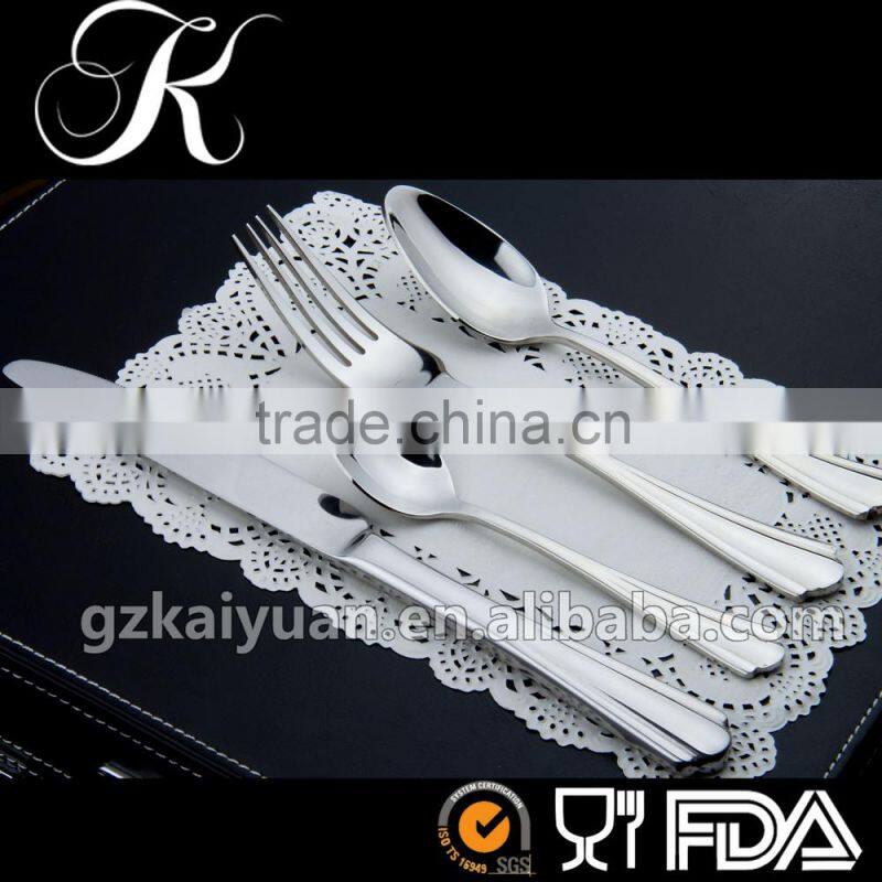 stainless steel cutlery set, stand for spoons and forks