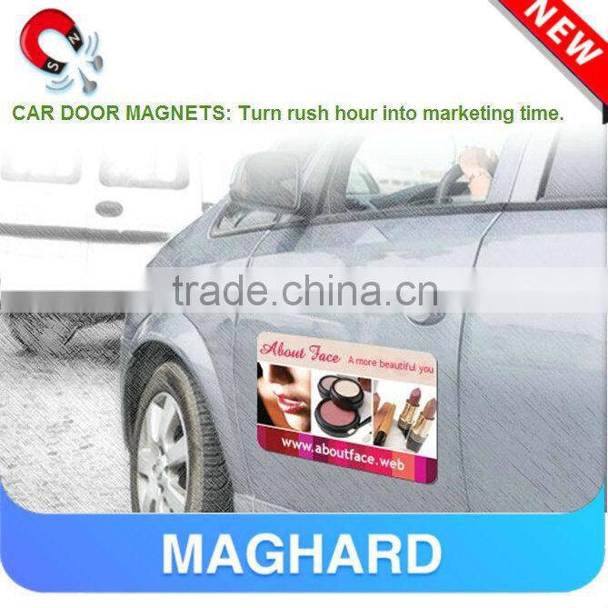flexible novelty car door magnet