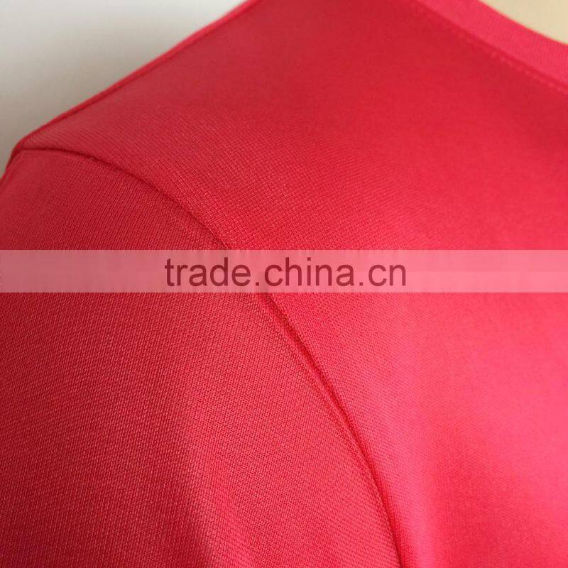 4 months finishing 2-5 million pcs bulk fast delivery unisex plain red t-shirt