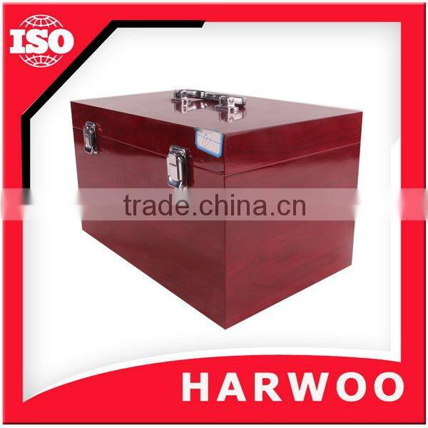 High-end MDF jewelry display box with drawer